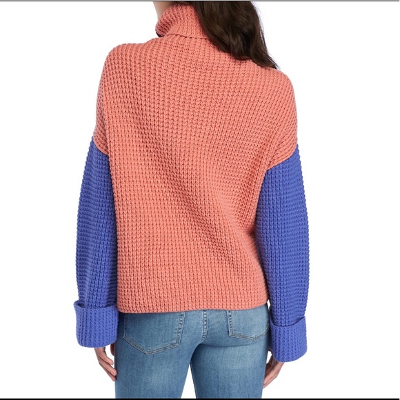 SOLD:NWT Free People Park City Colorblock Pullover - Picture 2 of 8